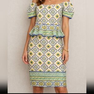 Antonio Melani Citrus Grove Skirt & Off Shoulder Top Set Skirt 2 Top 4